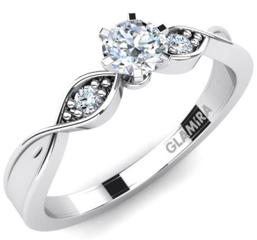 side stone engagement ring